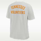 Playera universitaria Nike para hombre Tennessee Legacy Max90 Pocket 2-Hit