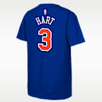 New York Knicks Josh Hart Nike Grade School Basketball T-Shirt
