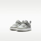 Sko Nike Court Borough Low för baby/små barn
