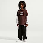 Playera Dri-FIT para niños de talla grande Nike