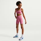Nike One Older Kids' (Girls') Dri-FIT 12.5cm (approx.) Biker Shorts