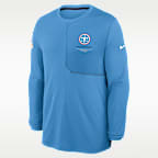 Tennessee Titans Sideline Coach Men's Nike Dri-FIT NFL Long-Sleeve Top