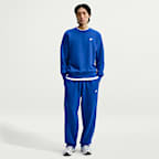 Pants de tejido Fleece con dobladillo abierto para hombre Nike Club