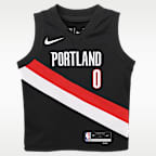 Jersey Nike de la NBA Replica infantil Damian Lillard Portland Trail Blazers Icon Edition