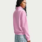 Nike Studio Fleece Medium Weight Women's 1/4-Zip Top