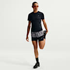 Nike Swift Women's Mid-Rise 2-in-1 Reflective Running Shorts