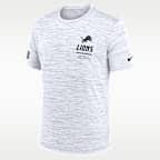 Detroit Lions Sideline Team Issue Velocity Men's Nike Dri-FIT NFL T-Shirt