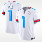 Jersey Nike Dri-FIT de la NFL Limited para hombre Tank Dell Houston Texans Rivalries Collection