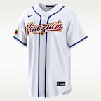 Jersey Nike Stadium para hombre William Contreras Venezuela National Baseball Team 2026 World Baseball Classic