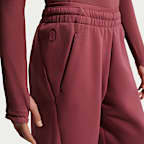 Nike MAVN Girls' High-Rise Therma-FIT Knit Trousers