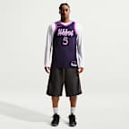 Jersey Nike Dri-FIT ADV de la NBA Authentic para hombre Anthony Edwards Minnesota Timberwolves City Edition