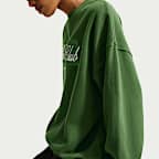 Nike Studio Fleece Medium Weight Women's Oversized Crew