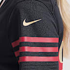 Jersey Nike de la NFL Game para mujer Nick Bosa San Francisco 49ers Rivalries Collection