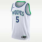 Jersey Nike Dri-FIT Swingman de la NBA para hombre Minnesota Timberwolves Association Edition