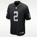 Ashton Jeanty Las Vegas Raiders 2025 NFL Draft First Round Pick Big Kids' Nike NFL Game Jersey