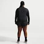 Nike Swift Dri-FIT UV løpeoverdel med kvart glidelås til dame (Plus Size)