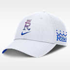 Gorra Nike Dri-FIT de la MLB ajustable para hombre Kansas City Royals City Connect Club