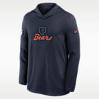 Chicago Bears Rivalries Collection Sideline Men's Nike Dri-FIT NFL Long-Sleeve Hooded Top