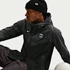 Paris Saint-Germain Tech Windrunner Men's Nike Soccer Woven Full-Zip Jacket