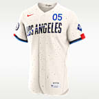 Freddie Freeman Los Angeles Dodgers City Connect Men's Nike MLB Authentic Jersey