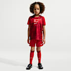 Tredelat fotbollsställ Nike Replica Turkiet 2026 för barn