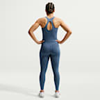 Leggings de cintura alta sin costura delantera de 7/8 para mujer Nike Universa