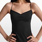 Dámské zřasené tílko NikeSKIMS Matte