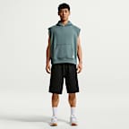 나이키 N.A.C. 남성 드라이 핏 플리스 민소매 트레이닝 후디