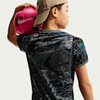 대한민국 2026 스타디움 골키퍼 주니어 나이키 드라이 핏 축구 레플리카 반팔 저지