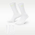 Nike Everyday Plus Cushioned Training Crew Socks (3 Pairs)