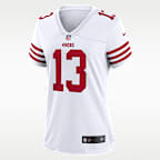 Jersey de fútbol americano Nike de la NFL Game para mujer Brock Purdy San Francisco 49ers