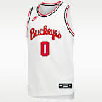 Jersey de básquetbol universitario Nike Dri-FIT Replica para niños talla grande Ohio State