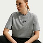 Playera de corte cuadrado para mujer Nike Wrestling