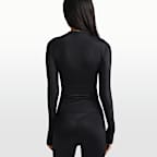 NikeSKIMS Shine Women's Long-Sleeve Crew-Neck Top