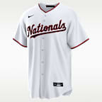 CJ Abrams Washington Nationals Men's Nike MLB Replica Jersey