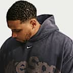 Sudadera con gorro sin cierre de tejido Fleece Nike Solo Swoosh