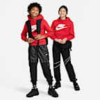 Sudadera con gorro para niños talla grande Nike Sportswear Club Fleece