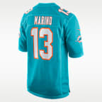Jersey Nike de la NFL Game para hombre Dolphins (Marino)