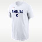 Philadelphia Phillies Bold Team Name Men's Nike MLB T-Shirt