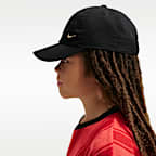 Nike Dri-FIT Club Kids' Unstructured Metal Swoosh Cap