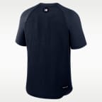 Jersey Nike Dri-FIT de la MLB para hombre de Atlanta Braves Authentic Collection Batting Practice Pregame