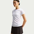 Top a manica corta NikeSKIMS Performance in misto cotone – Donna