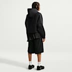 Huvtröja i oversize-modell Nike Article Fleece med hel dragkedja för kvinnor