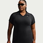Vestido tipo polo slim para mujer (talla grande) Nike Sportswear Chill Knit