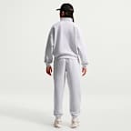 Nike Sportswear Studio Fleece Older Kids' (Girls') Oversized 1/4-Zip Top