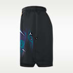 Shorts de básquetbol de tejido Fleece para hombre Charlotte Hornets Standard Issue