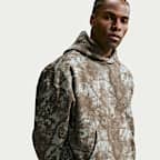 Nike Standard Issue Men's Therma-FIT Brushed Pullover Basketball Hoodie