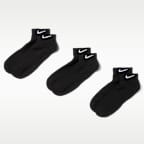 Calcetines de entrenamiento bajos (3 pares) Nike Everyday Cushioned