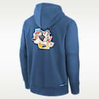 Milwaukee Brewers Authentic Collection City Connect Men's Nike Therma MLB Pullover Hoodie