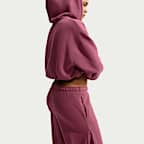 Nike Studio Fleece Medium Weight Women's Loose Pleated Snap Pants